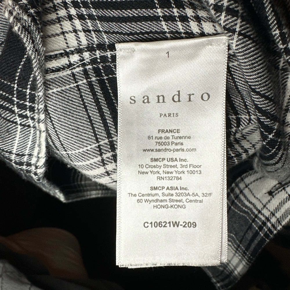 Sandro flannel - image 3